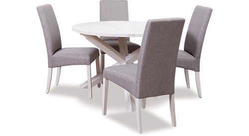 Ocean Grove 1200 Round Dining Table & Grove Chairs x 4